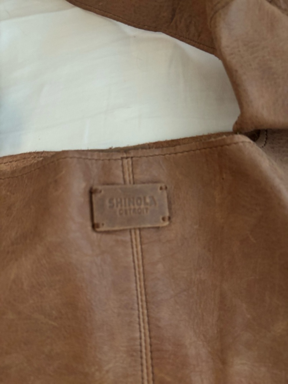 Shinola Market Tote Hobo bag (with dust bag) - Picture 4 of 6